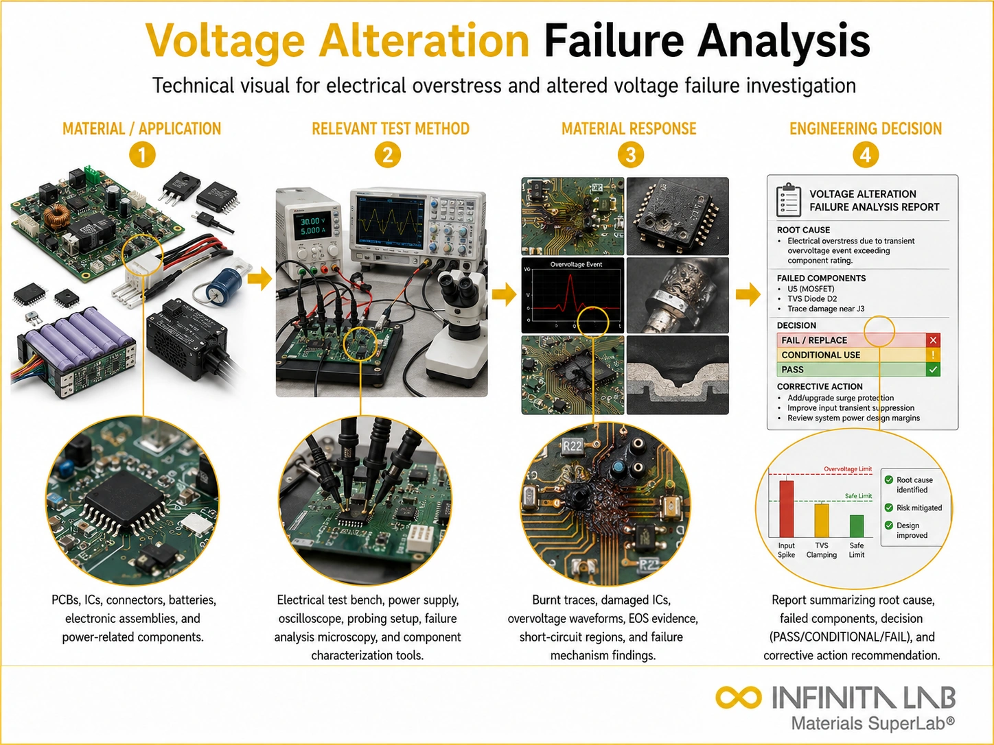 Voltage Alteration Failure Analysis