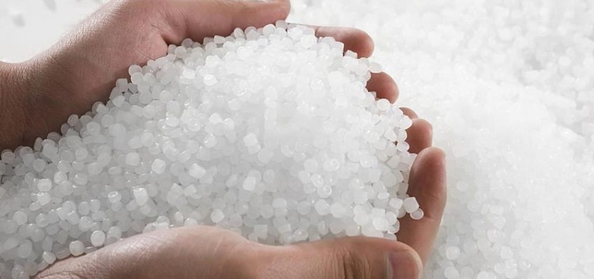 Illustration of Plastic Manufacturing Process