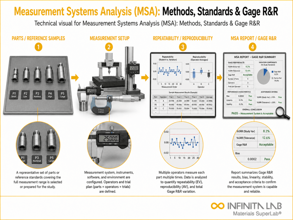 Measurement Systems Analysis | Gage R&R & MSA | Infinita Lab