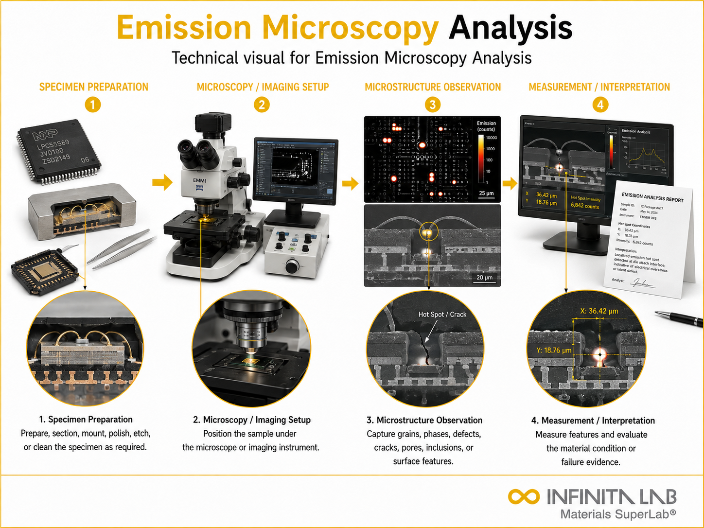 Emission Microscopy (EMMI) Analysis