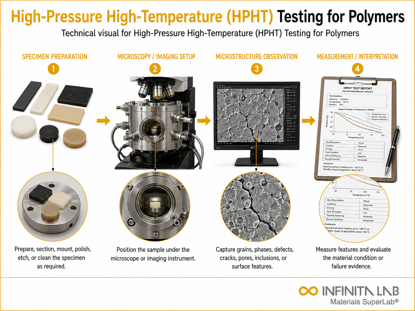 High-Pressure High-Temperature (HPHT) Testing for Polymers