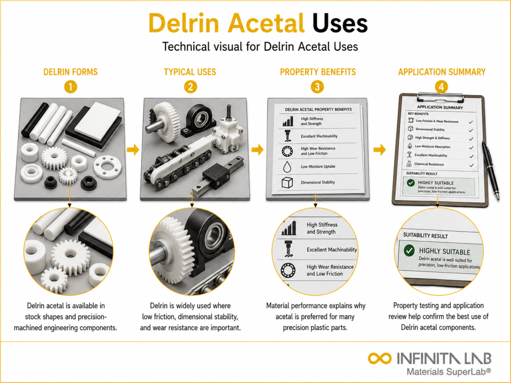 Delrin (Acetal/POM): Properties, Uses & Applications
