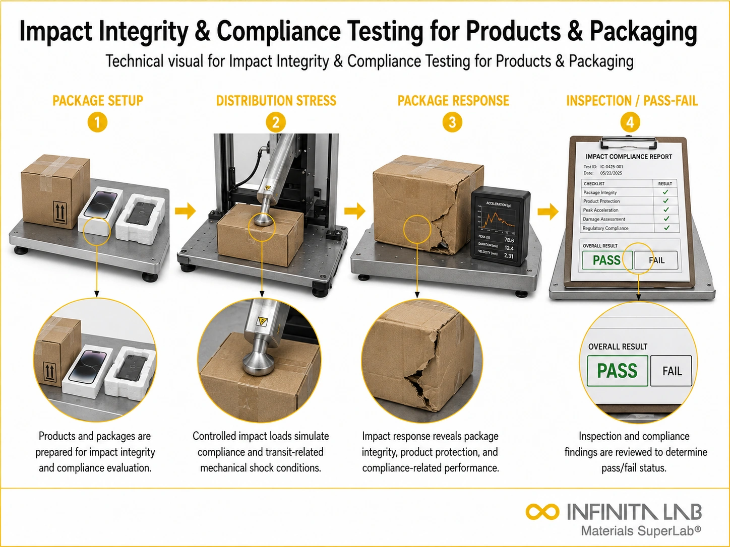 Impact Integrity & Compliance Testing for Products & Packaging