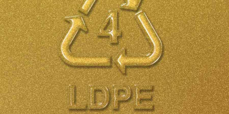 Low-density polyethylene (LDPE) material structure and testing analysis in laboratory