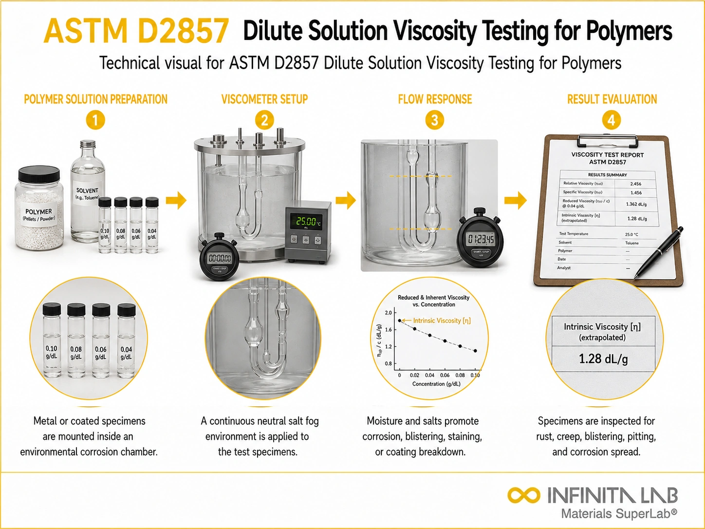 ASTM D2857 Dilute Solution Viscosity Testing for Polymers