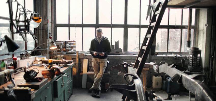 Metal component after shot peening treatment showing compressive residual stress improvement