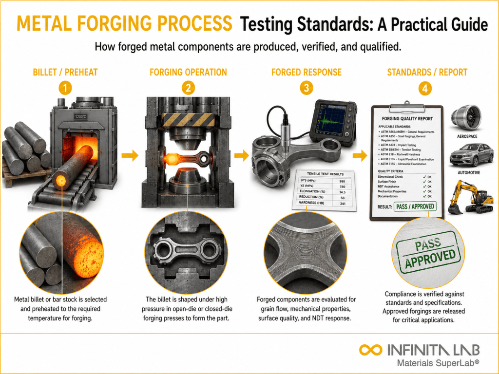 Metal Forging Process: Standards & Metallurgical Testing