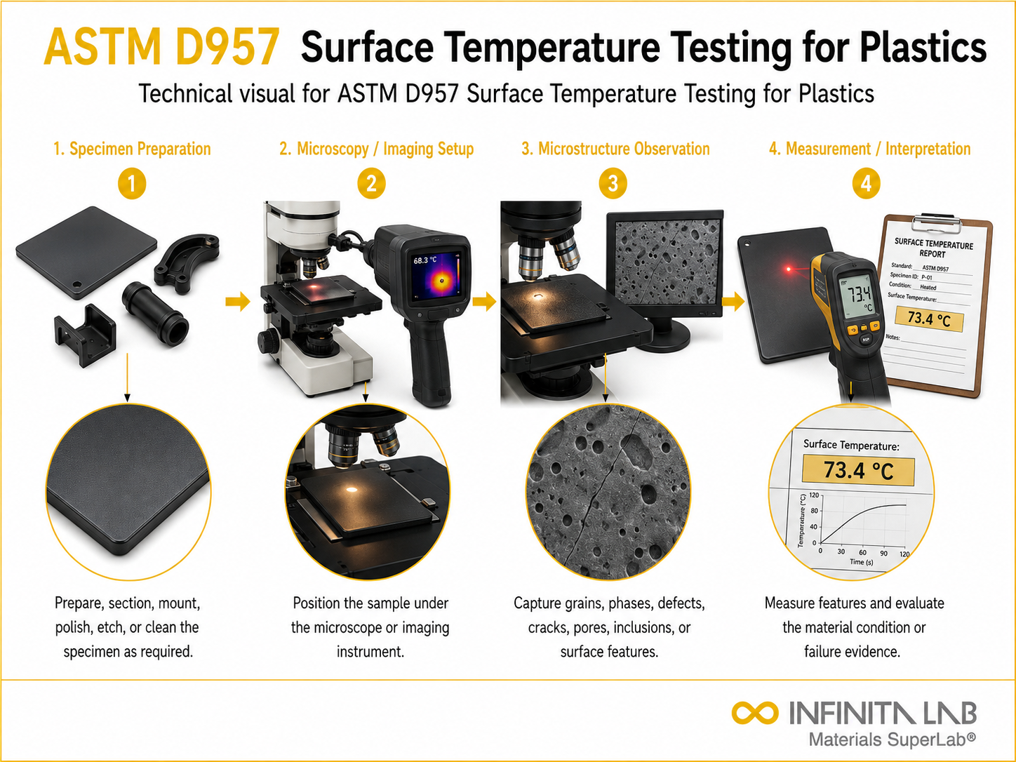 ASTM D957 Surface Temperature Testing for Plastics