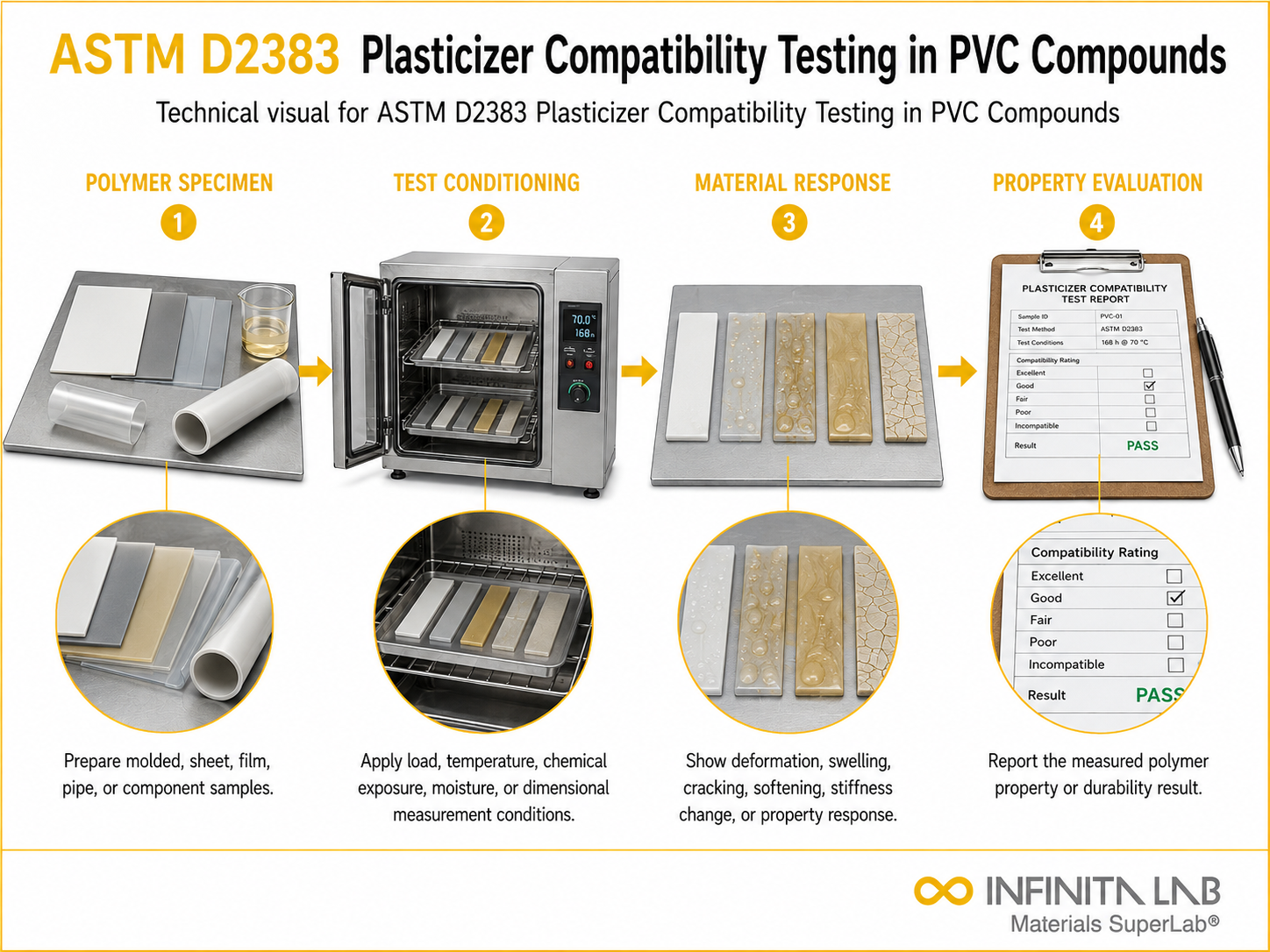 ASTM D2383 Plasticizer Compatibility Testing in PVC Compounds