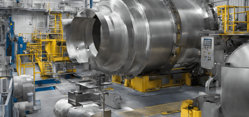 ICP-MS instrument analyzing heavy metal concentrations in environmental sample