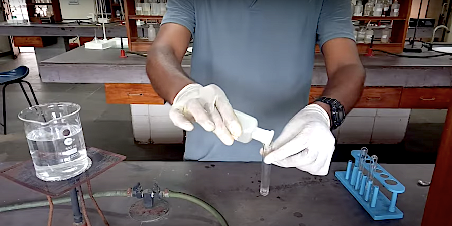 Functional group testing of alcohols and phenols in a certified analytical laboratory