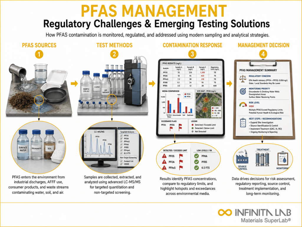 PFAS Management & Regulatory Testing | EPA 533 & UCMR 5 | Infinita Lab