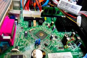 Automated Test Equipment (ATE) system for semiconductor chip testing.