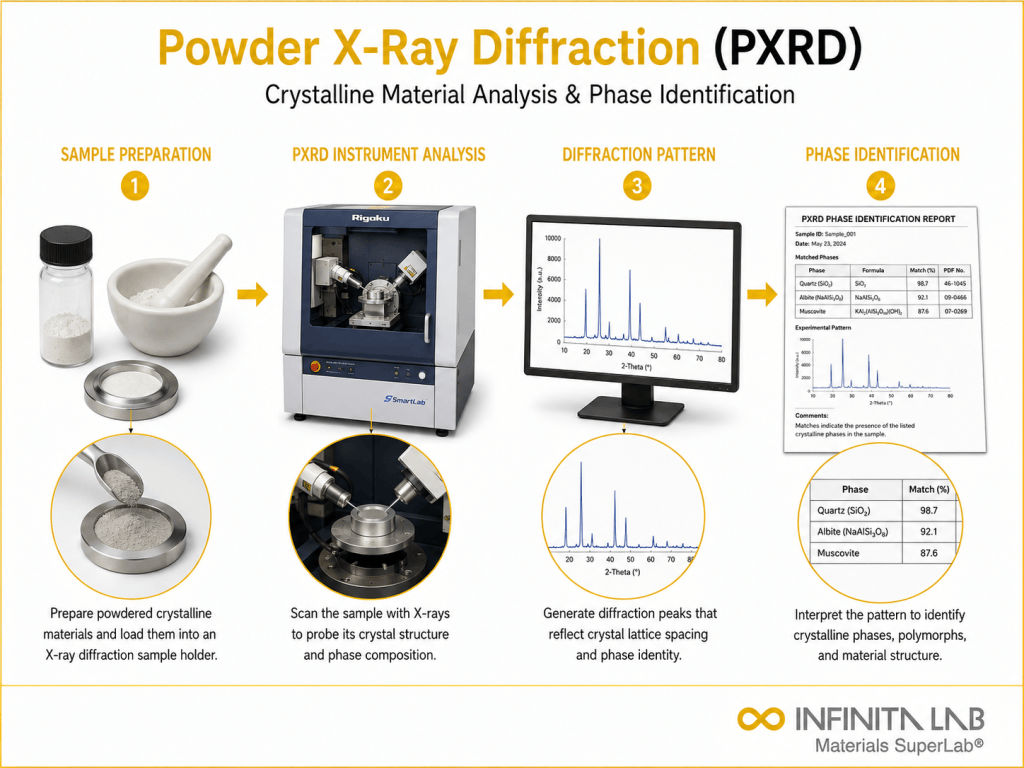Powder XRD Analysis for Crystalline Materials | Phase ID ...