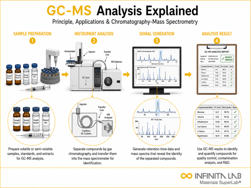 GC-MS Analysis Guide | Gas Chromatography-Mass Spectrometry | Infinita Lab