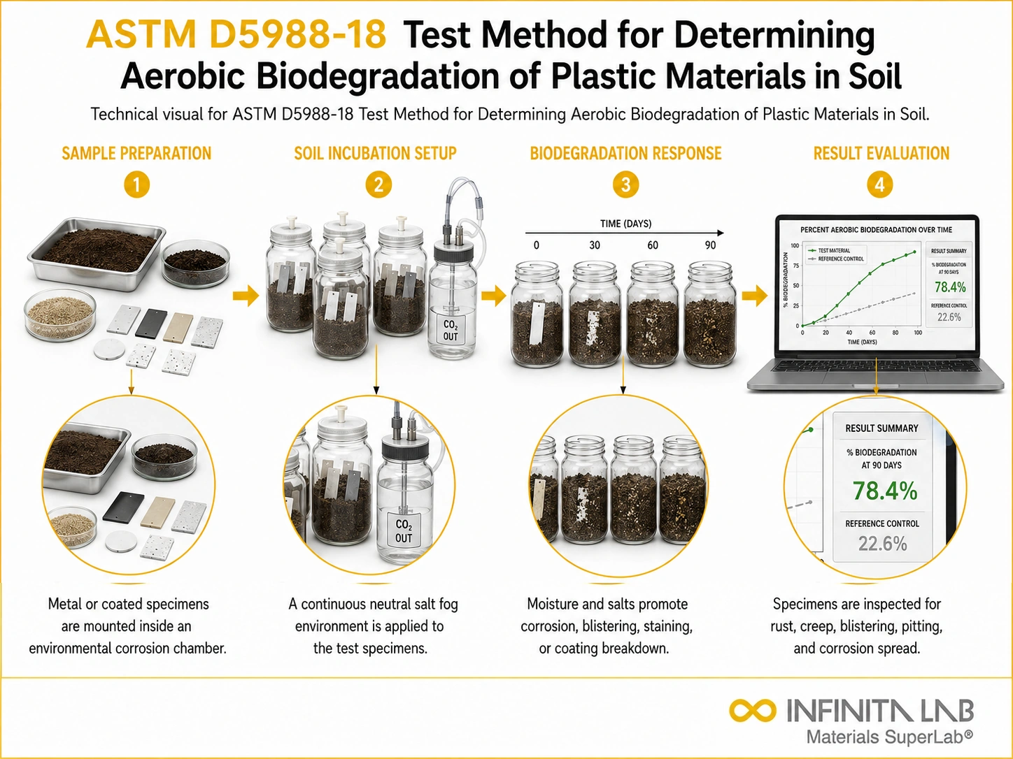 ASTM D5988 Aerobic Biodegradation of Plastics in Soil